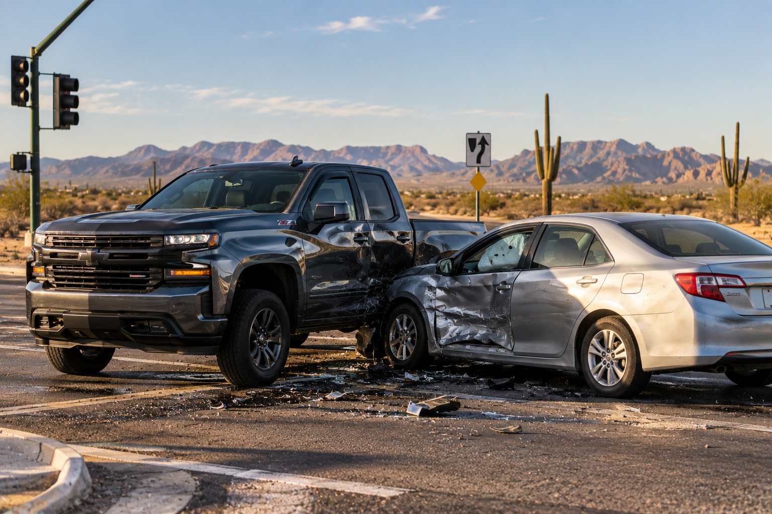 How to Determine T-Bone Accident Fault in Arizona